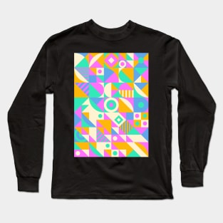 Pastel Harmony Long Sleeve T-Shirt